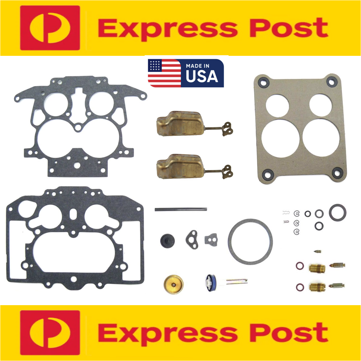 CARTER THERMOQUAD CARBURETTOR REPAIR KIT 2 FLOATS FITS FORD FAIRLANE ZF ZJ ZK V8