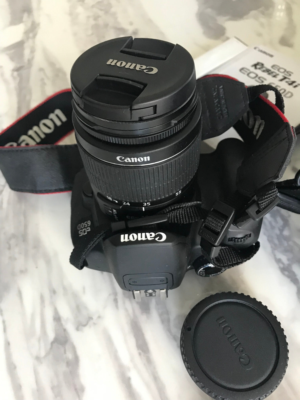 Canon EOS 650D Camera Rebel T4I & All Accessories - Used only a few times