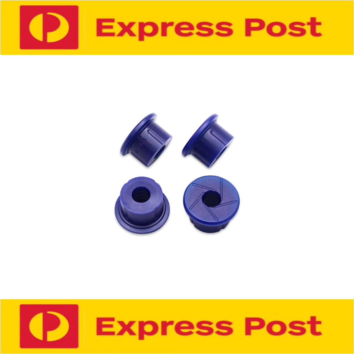 SHACKLE REAR SPRING FRONT EYE BUSH KIT FOR HOLDEN JACKAROO 4WD 8/85-3/87