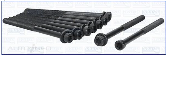 Cylinder Head Bolt Set for Mitsubishi ASX XA XB XC XD 4B11 2.0L 10-Onw