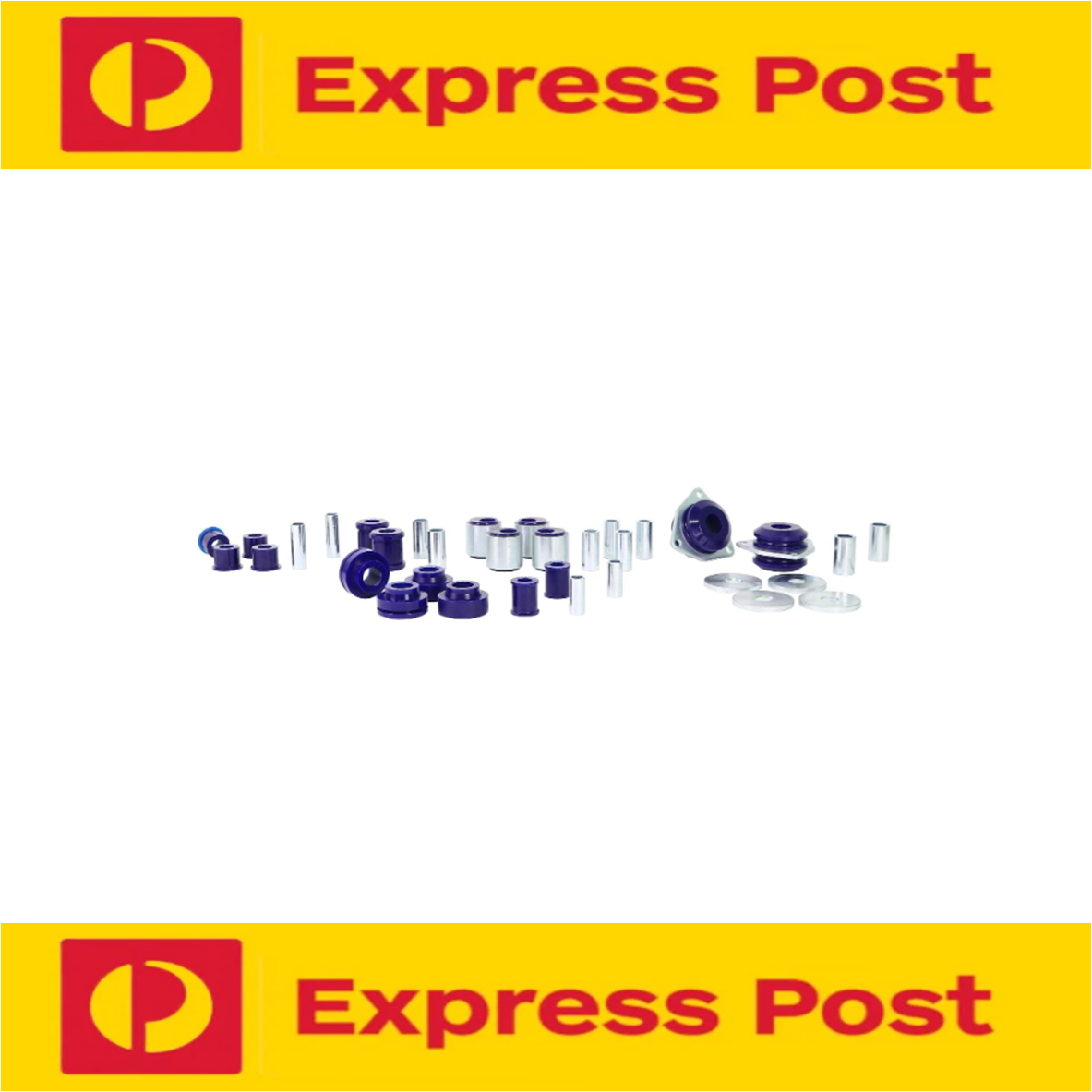 FRONT & REAR RADIUS ARM & PANHARD ROD BUSH KIT LAND ROVER DEFENDER TD5 YA 98-07