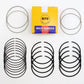 Piston Ring Set for Subaru Brumby AU5 F4 1.7L EA81 80-94 / Chrome Rings