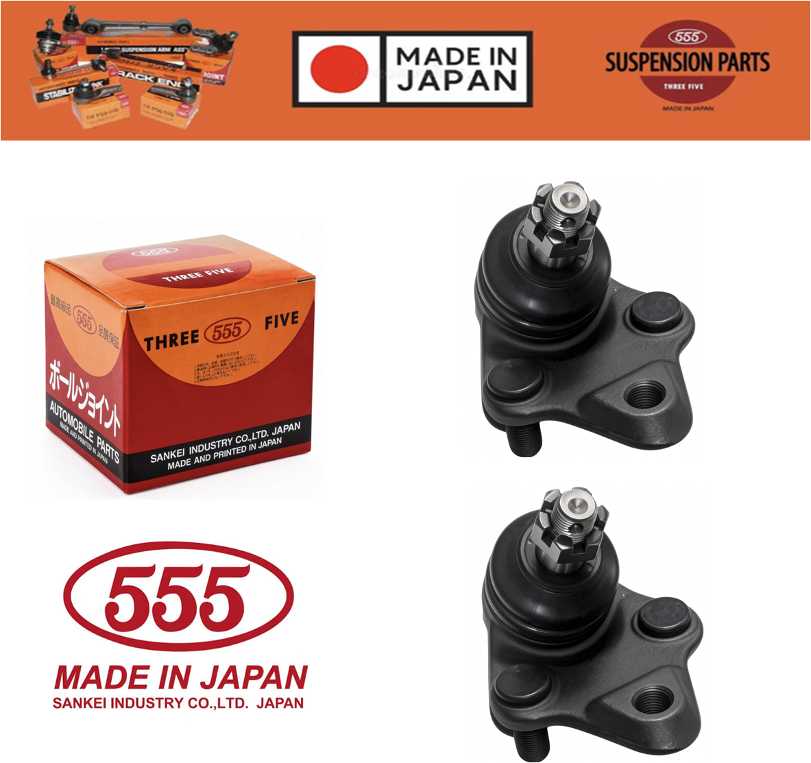 2 X FRONT LOWER BALL JOINT FOR TOYOTA PRIUS NHW10R NHW11R NHW20R 1NZ-FXE 1.5L I4