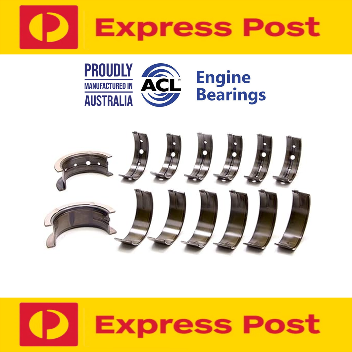 ACL MAIN BEARING STD SET FOR HOLDEN BUICK COMMODORE 3.8 V6 VN S1 88-11/1990