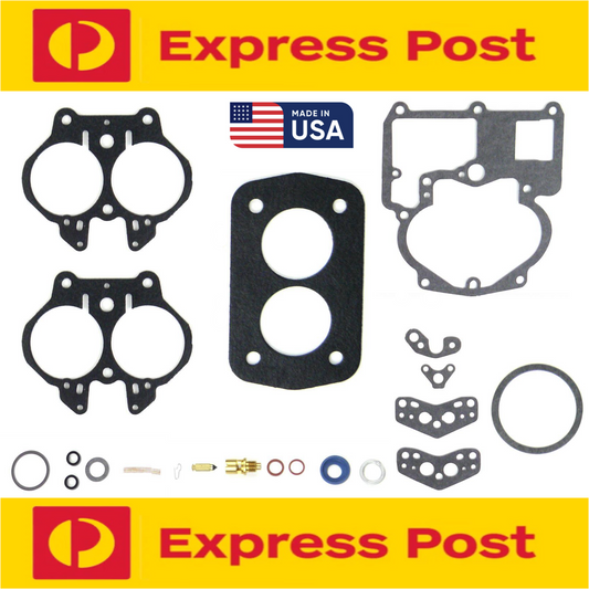 CARBURETTOR CARBY REPAIR KIT FITS ROCHESTER 2GC MARINE CRUSADER 230 292 6 CYL