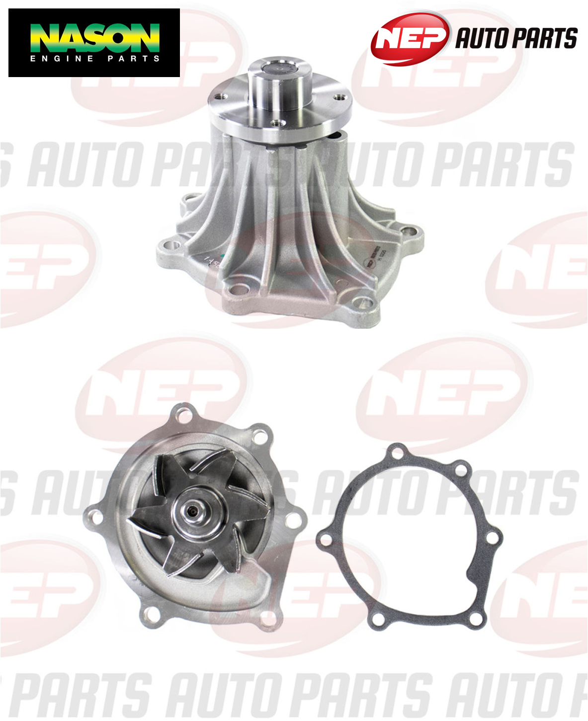 NEP Water Pump for Isuzu D-Max TFR85 TFS85 4cyl 3.0L 4JJ1-TC 4JJ1-TCX 2008~2020