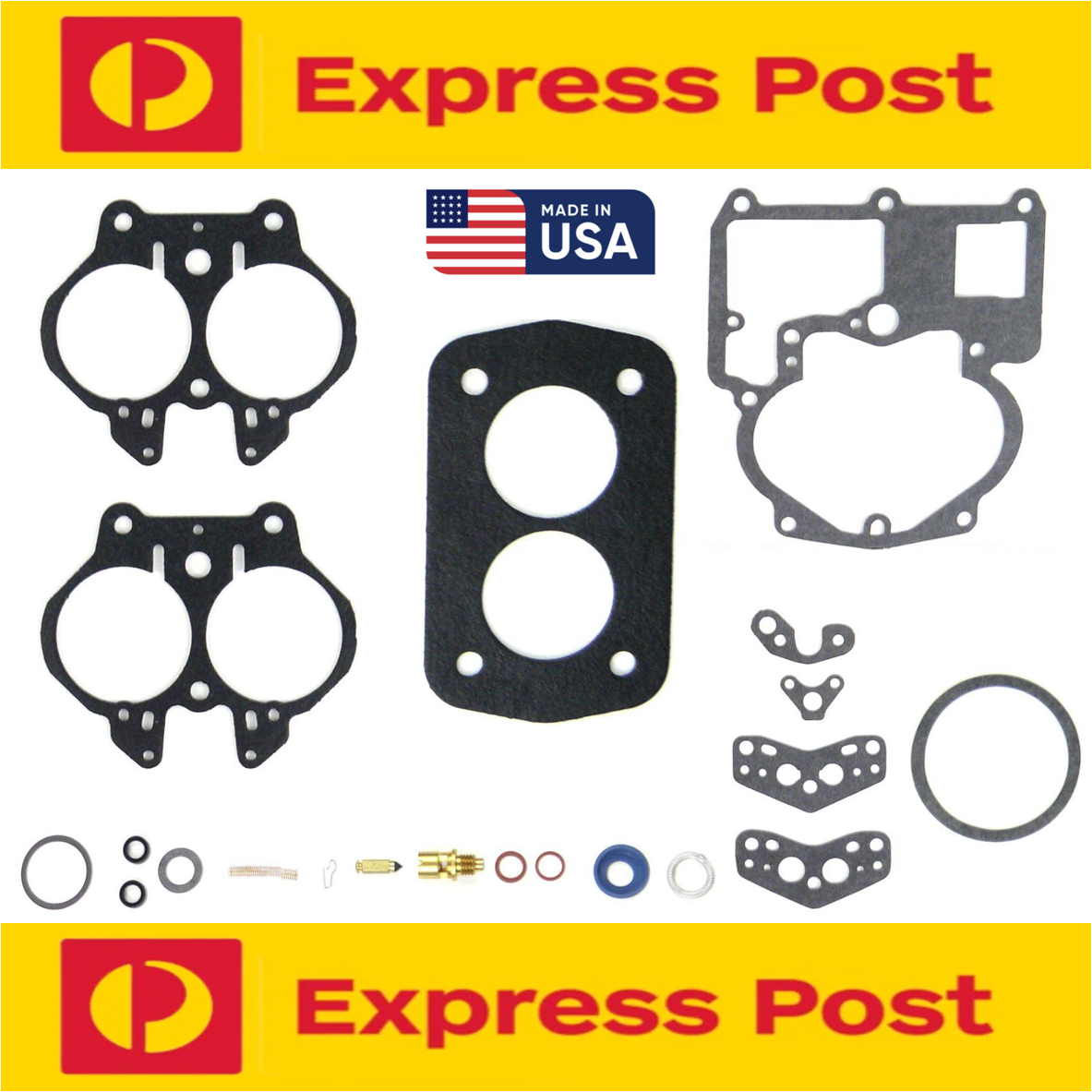 CARBURETTOR CARBY REPAIR KIT FITS ROCHESTER 2GC PONTIAC VARIOUS 1970-1974