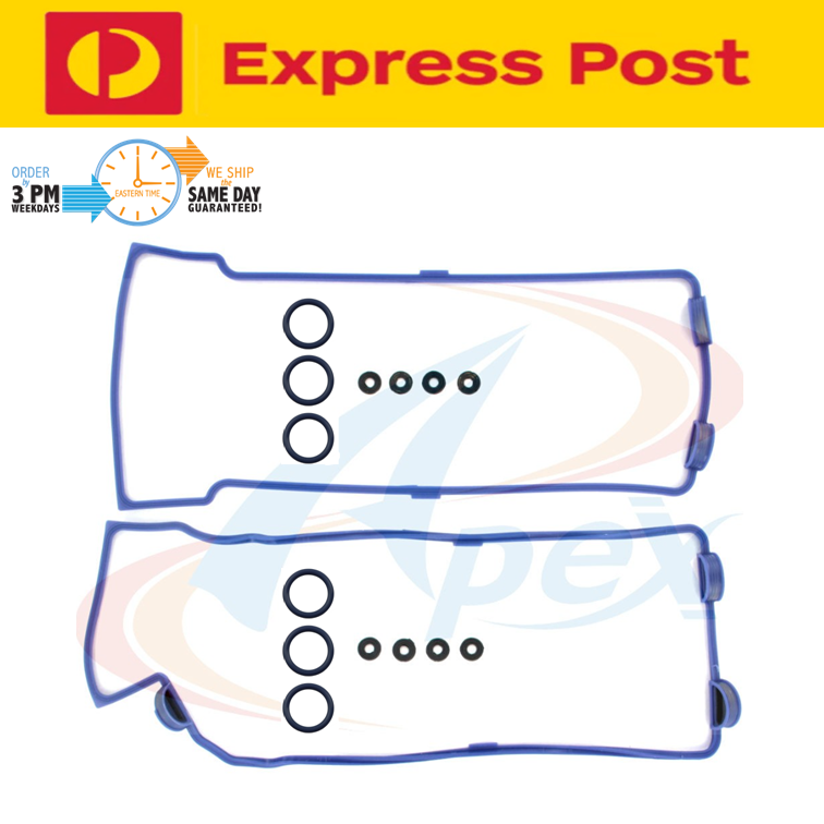 2 X Valve Tappet Rocker Cover Gasket for Suzuki Grand Vitara JB627 2.7L H27A