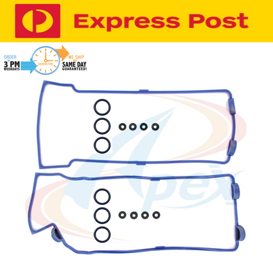 2 X Valve Tappet Rocker Cover Gasket for Suzuki Grand Vitara JB627 2.7L H27A