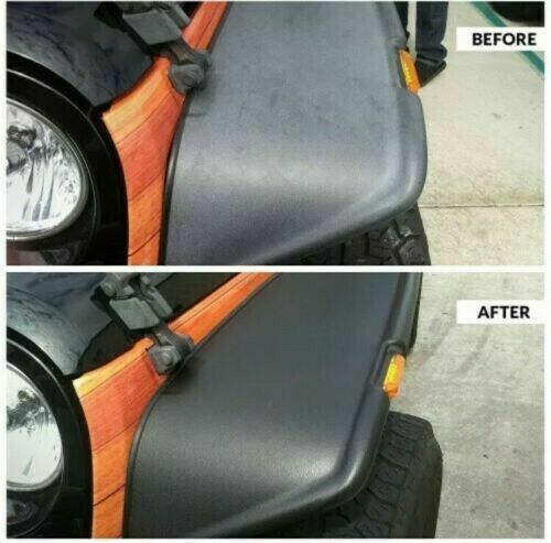 Solution Finish Black Plastic Restorer 50ml EXPRESS POSTAGE MELBOURNE STOCK