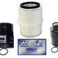 FILTER KIT Oil Air Fuel for DAIHATSU ROCKY F70, F73 F75 F77  DL DLT 2.8L DIESEL