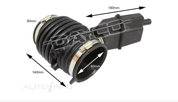 DAYCO Air Filter Housing Hose/Duct for Nissan Murano Z51 3.5L VQ35DE 08-16