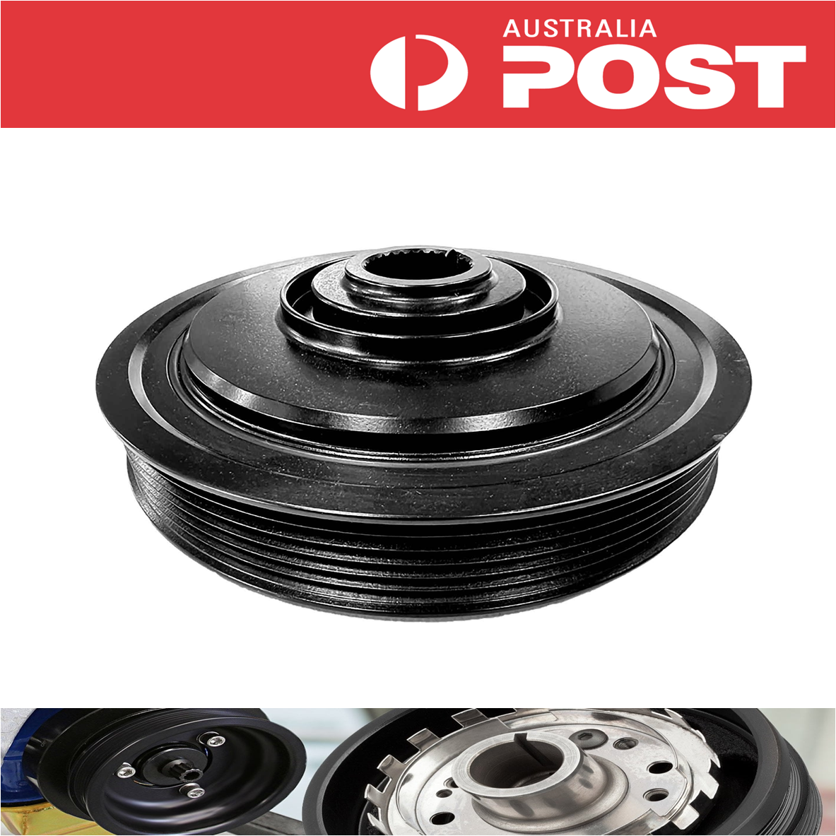 Harmonic Balancer for Honda Accord CM 3.0L Legend KB 3.5L  J30A4 J35A8 J35A5