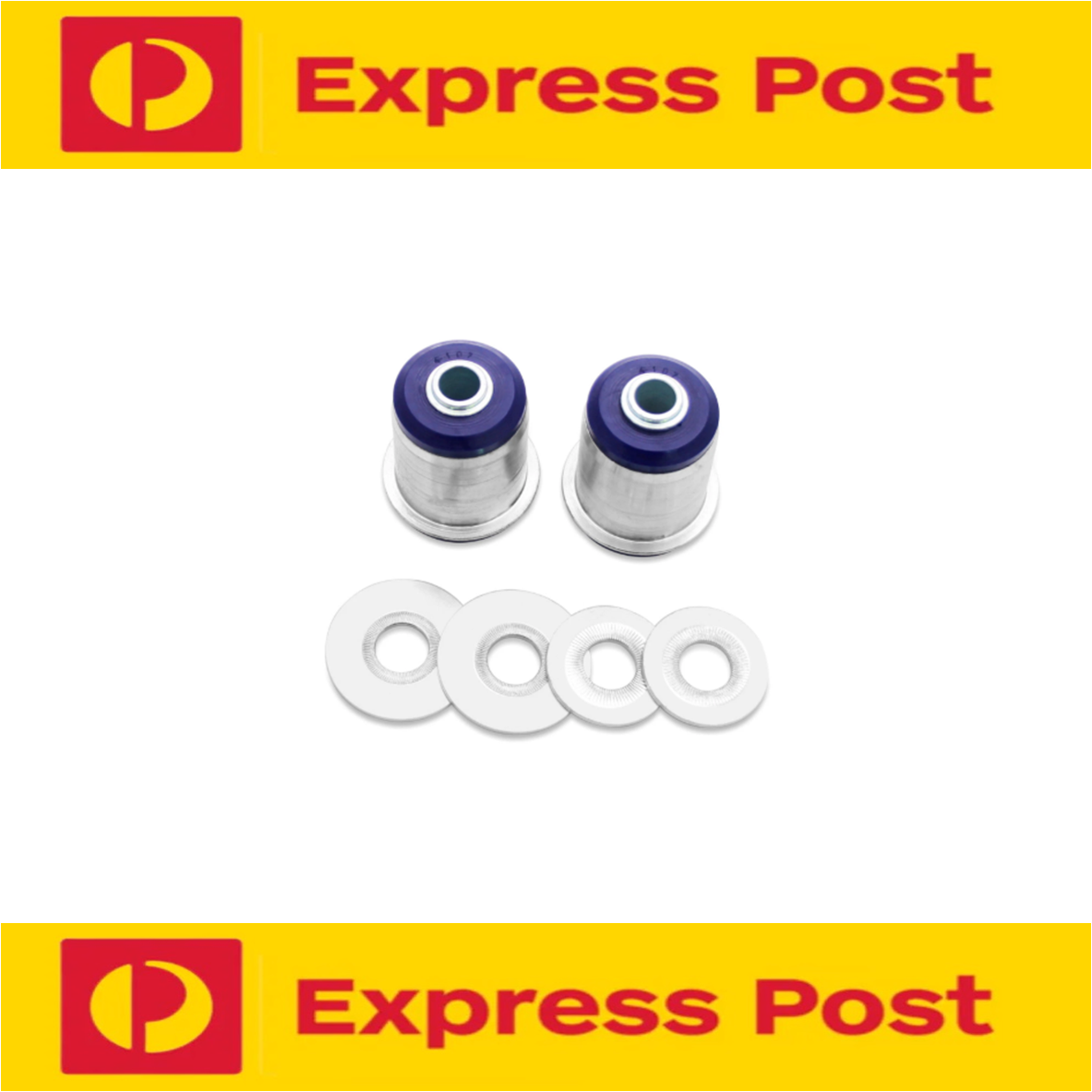 FRONT CONTROL ARM LOWER REAR BUSH KIT FOR TOYOTA HILUX GGN GUN 2WD 2015-ON