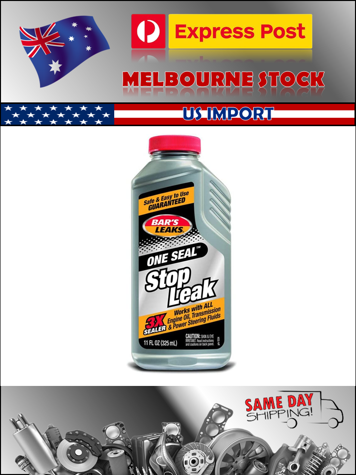 US IMPORT Bar's Leaks One Seal Stop Oil Leak Repair Fix Bars EXPRESS POST