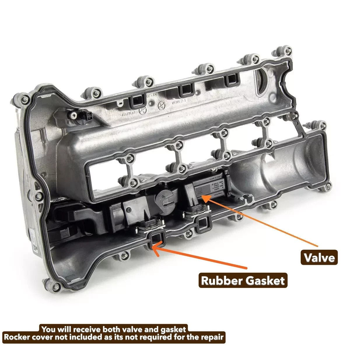 Holden Astra & Cascada 1.6L 2014-2022 Rocker Cover PCV Valve & Gasket Loud Noise