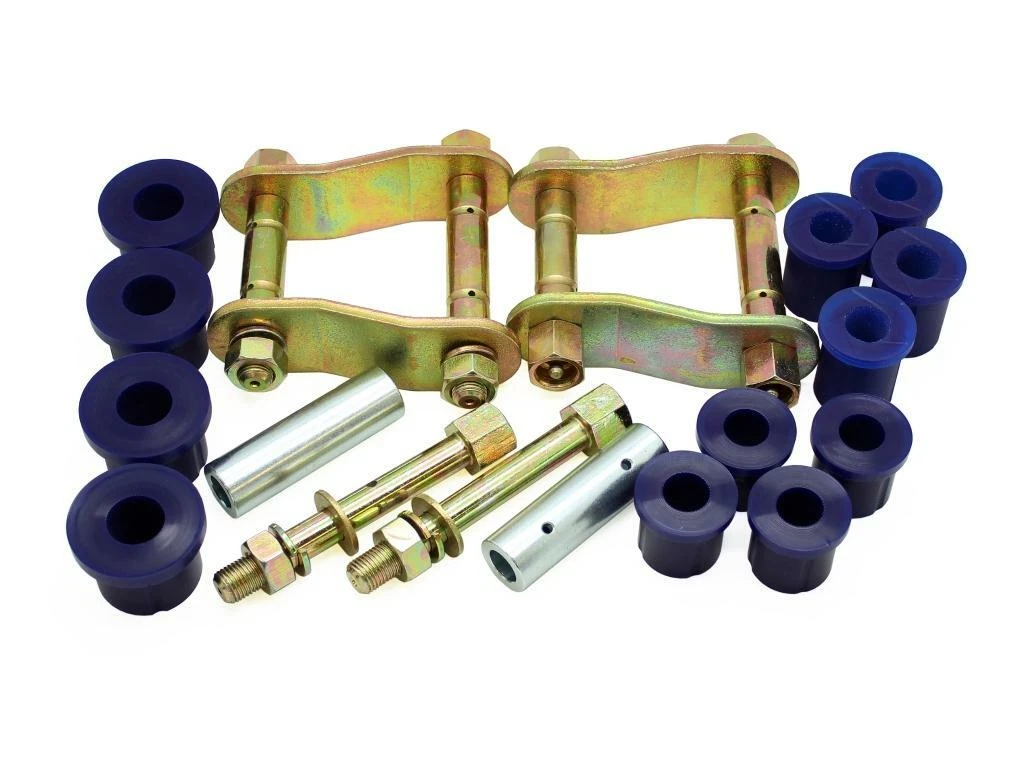 SUPERPRO REAR GREASABLE SHACKLE AND BUSH KIT FOR FORD RANGER PJ PK 2006-2011