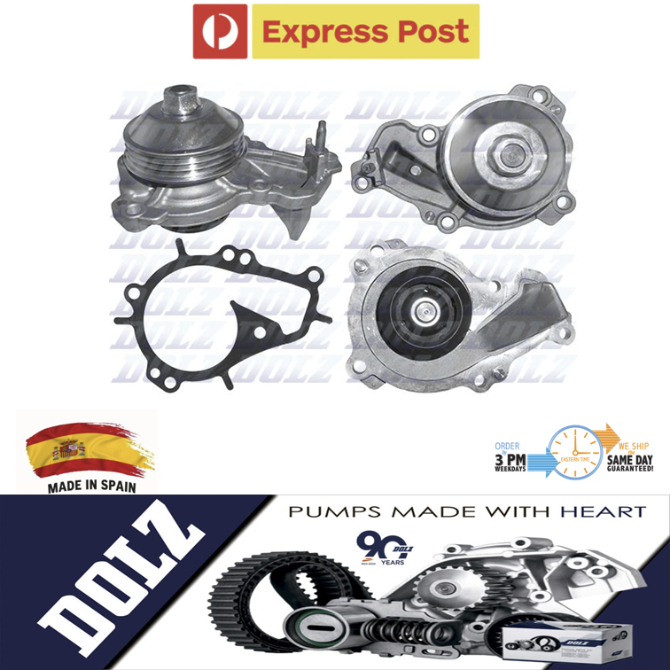 DOLZ Water Pump for 1.2L Peugeot 2008 208 308 EB2DT EB2DTS Engines 