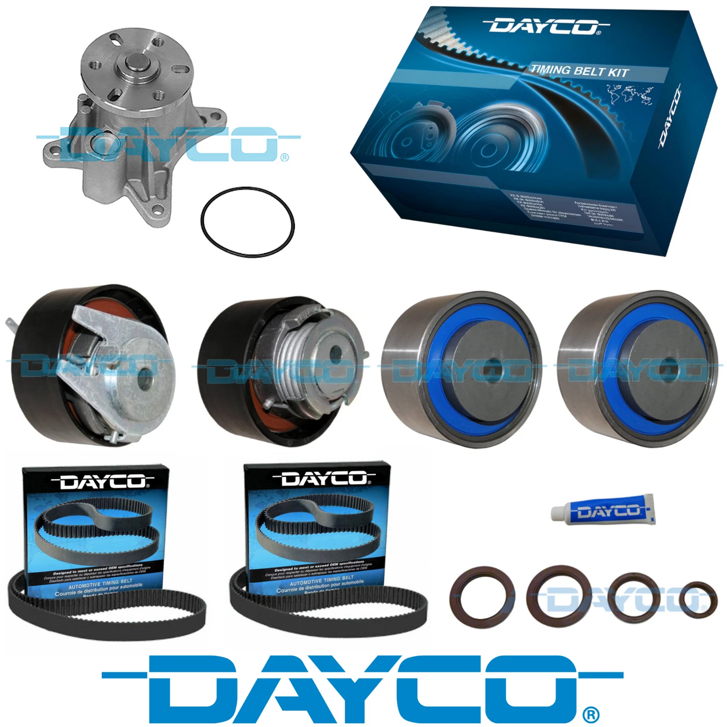 TIMING BELT KIT & WATER PUMP for Ford Territory 2.7L Turbo Diesel SZ 276DT
