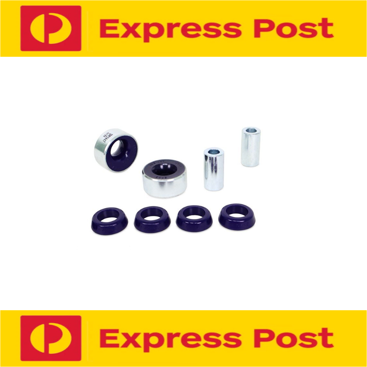 SUPERPRO FRONT CONTROL ARM LOWER REAR BUSH KIT FOR PEUGEOT 206 2A/C INC GTI
