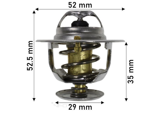 DAYCO Thermostat for Ford Ranger PX 3.2L P5AT Diesel 9/11-6/22