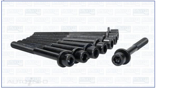 Cylinder Head Bolt Set for Nissan Murano Z51 3.5L VQ35DE 08-16