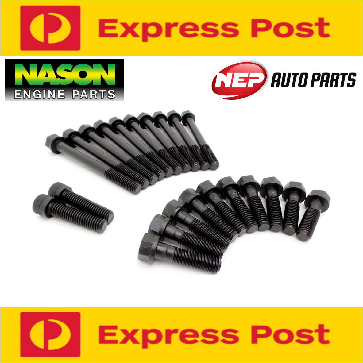 HEAD BOLT KIT INJECTED 5.0L 304-355 V8 MOTOR HOLDEN VN-VP-VQ-VR-VS-VT COMMODORE