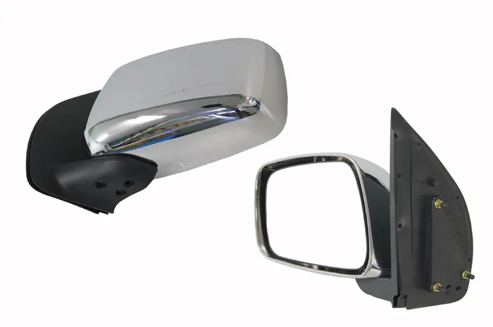 Door Mirror Left Chrome +Led Blinker Electric For Nissan Navara D40 2005-2015