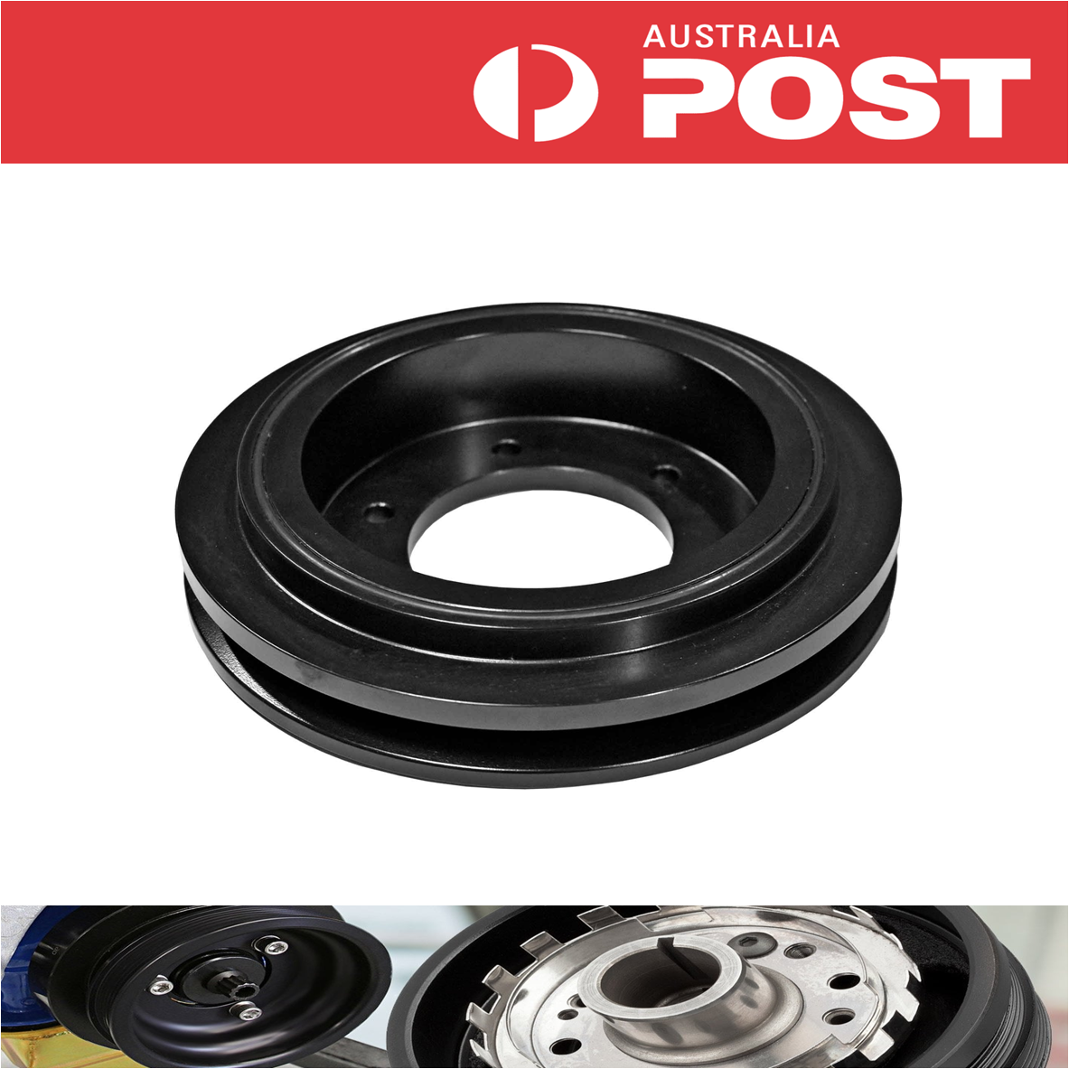 LandCruiser 78 76 Series 1HZ 4.2 Diesel Crankshaft A/C Air Con AC Pulley