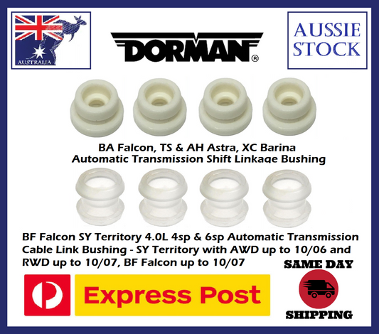 4 x BA Falcon TS AH Astra XC Barina & BF FG Falcon Territory Shift Bush Bushing