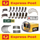 NDC CONROD MAIN THRUST BEARING NPR PISTON RINGS SET FOR MAZDA MX-5 BP DOHC 323