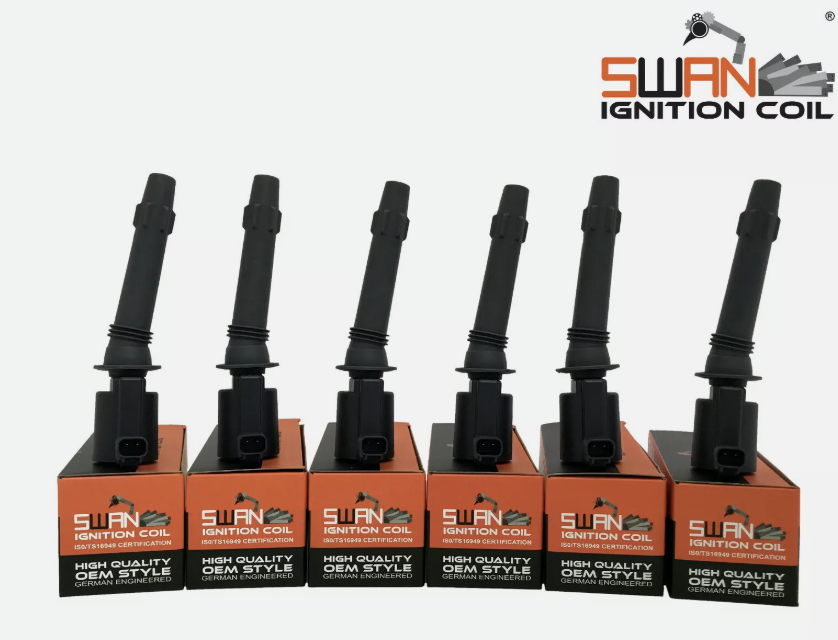 SWAN Ignition Coil Set for Ford Fairlane, Falcon, G6. G6E, LTD & Territory BA-BF