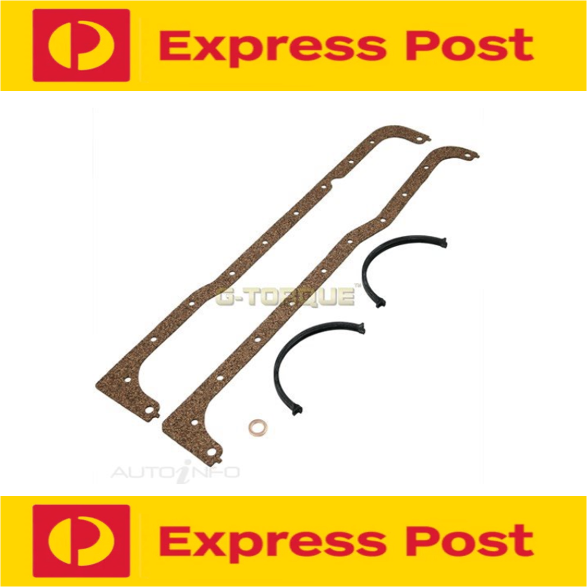 ENGINE SUMP SEAL OIL PAN GASKET FOR Ford Falcon EBII GT 5.0L Windsor
