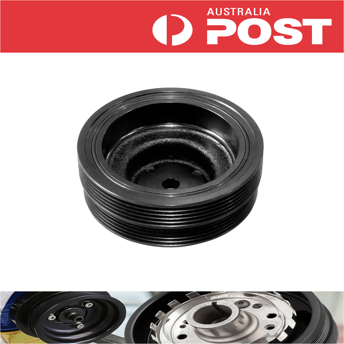 HARMONIC BALANCER for LANCER 10/89-96 CA CB CC 4G15, PROTON WIRA 1.5L
