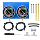Motorcycle Carburetor Carb Synchronizer Vacuum Balancer Gauge 2 Cylinder Kit
