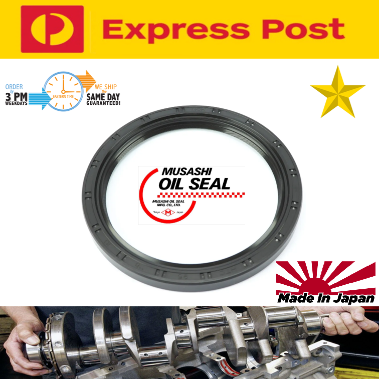 Rear Main Crankshaft Oil Seal Holden Rodeo  TF TFR55 TFS54 TFS55 2.8L 4JB1 4JB1T