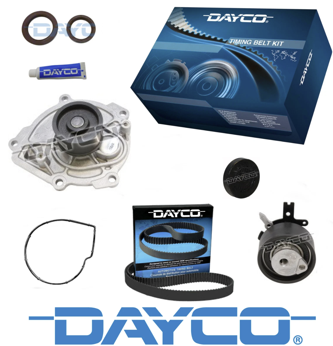 TIMING BELT KIT & WATER PUMP for Holden Colorado 2.5L TurboDiesel LVN 6/12-10/13
