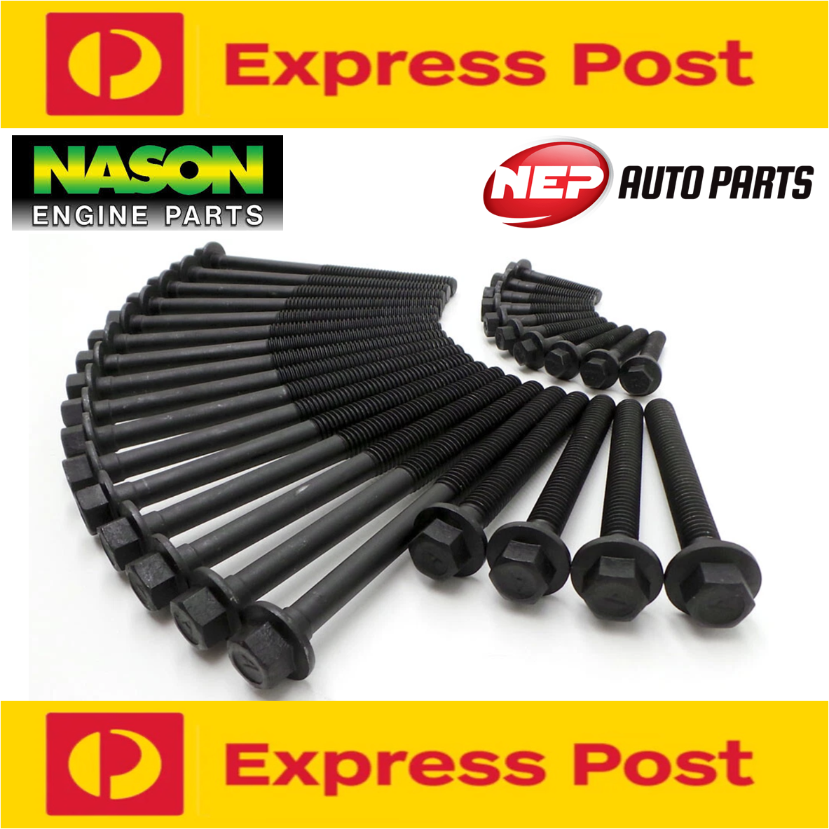 NASON HEAD BOLT KIT V8 GEN III LS1 5.7L MOTOR [HOLDEN VT-VX-VY COMMODORE/CALAIS]
