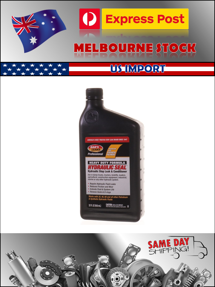 Bars Leaks Hydraulic Seal Stop Leak & Conditioner 32oz EXPRESS POSTAGE SAME DAY