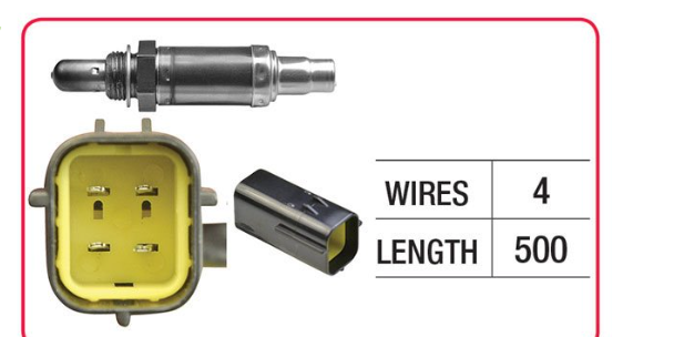 Oxygen/O2 Sensor Post Cat for Nissan Murano Z51 3.5L VQ35DE 08-16 / Rear, Bank