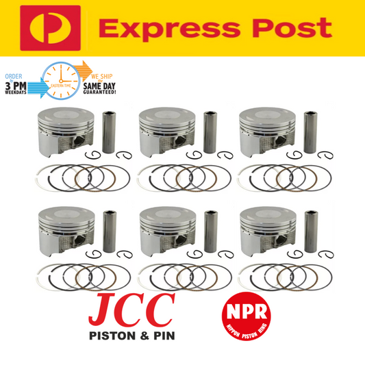 Piston Pin Clip & Ring Set For Holden Commodore VS VT VU VX VY 3.8L ECOTEC 95-04