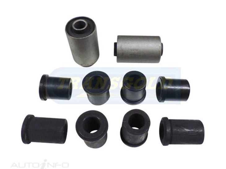 TRANSGOLD Rear Leaf Spring Bush Kit for Toyota Hilux RN106R RN110R RZN169 KZN165