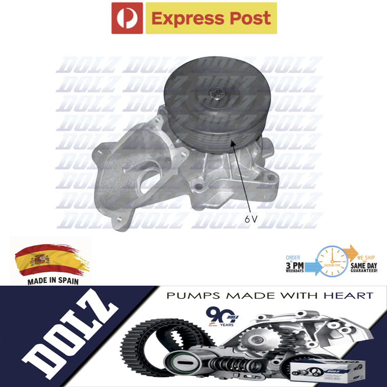 DOLZ Water Pump for BMW N57D30 Engine 