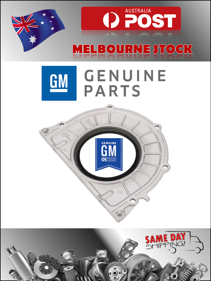 GM Rear Main Seal Engine Crankshaft Plate For Holden 3.6L V6 VZ VE Commodore