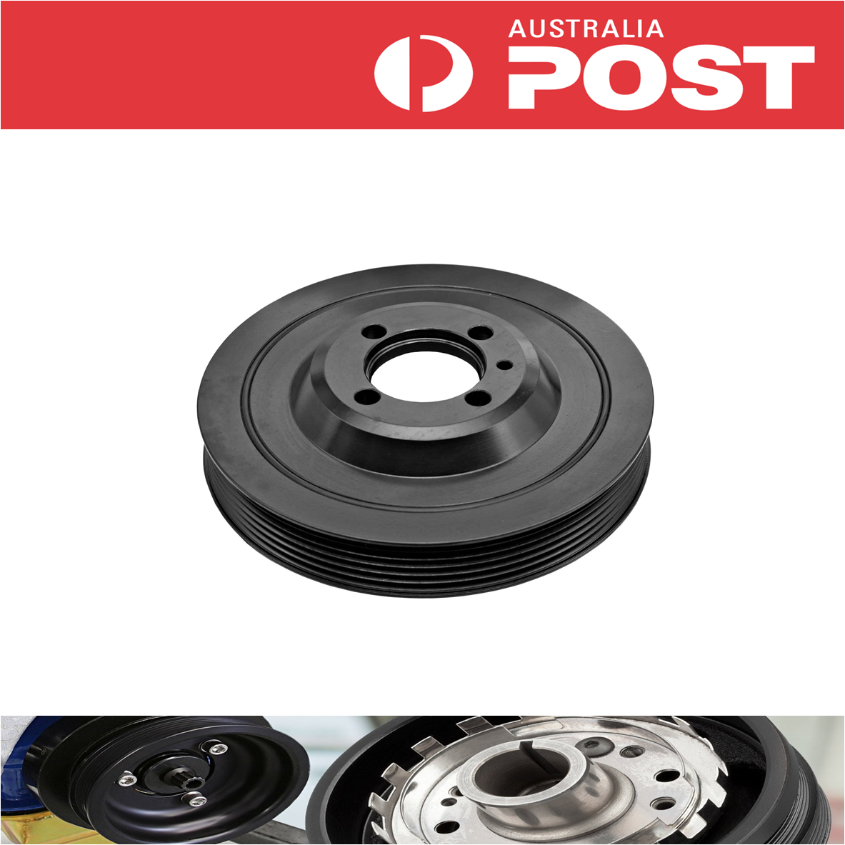 Harmonic Balancer for Mitsubishi Outlander ZE ZF MIVEC 2.4L 4G69 2004-2006