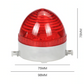 Emergency Strobe Warning Light 75mm - 80mm 70fpm 240V Red Hard Wired SYF75D IP44