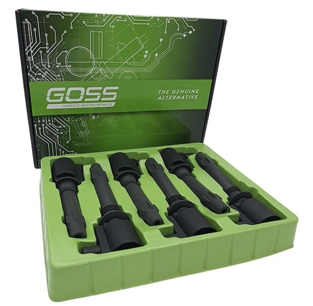 Goss C198M Ford Ignition Coil Set Ford Falcon BA BF FORD TERRITORY SY BARRA