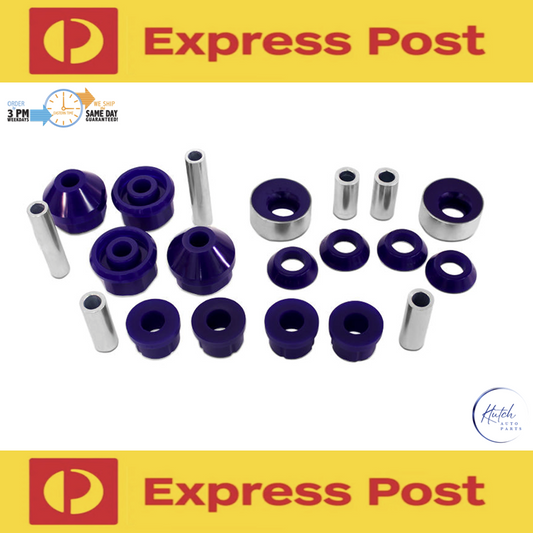 SUPERPRO FRONT AND REAR SUSPENSION BUSH KIT FOR SUZUKI SWIFT MK3 2005-2010