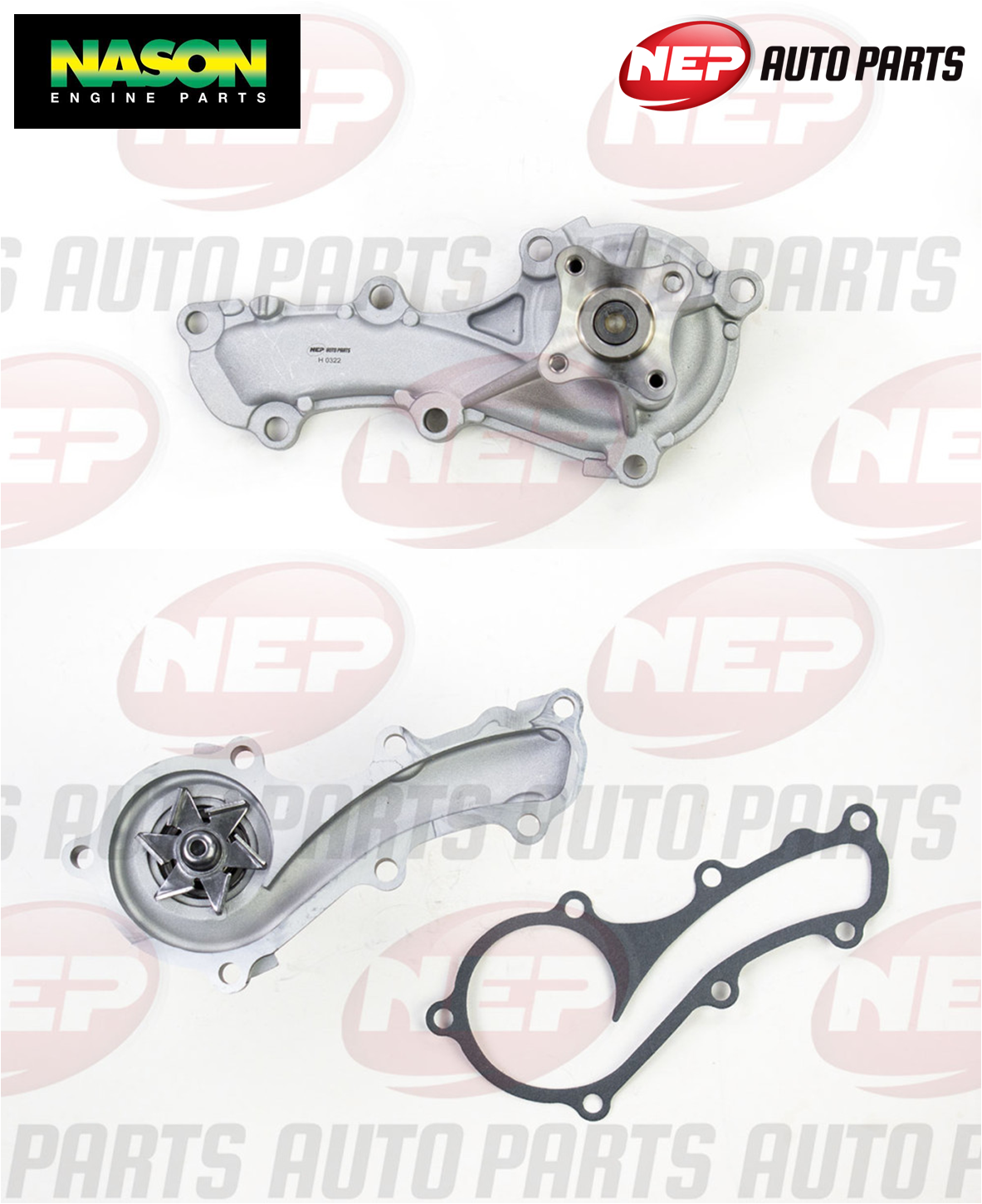 NEP Water Pump FOR Nissan Pulsar N16 QG16DE 1.6L QG18DE 1.8L 2000-2006