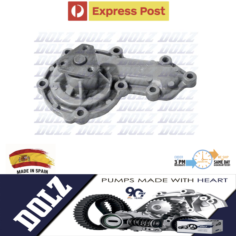 DOLZ Water Pump for 2.5L Land Rover Defender 94-05 Discovery 94-99 16L 18L 20L